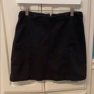 Free People Black Skirt